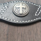 Handcrafted Scripture Leather Bracelet with Cross | Choose from 5 Verses