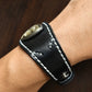 PHIL 4:13 Shield of Faith Christian Leather Bracelet
