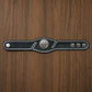 Handcrafted Scripture Leather Bracelet with Cross | Choose from 5 Verses