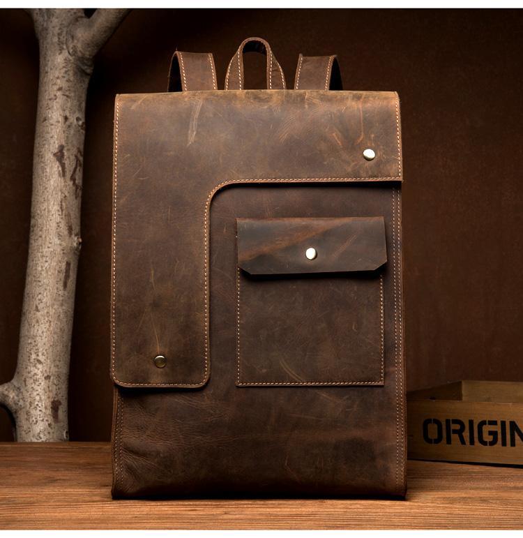 Redwood | Vintage Commuter Backpack — view 3
