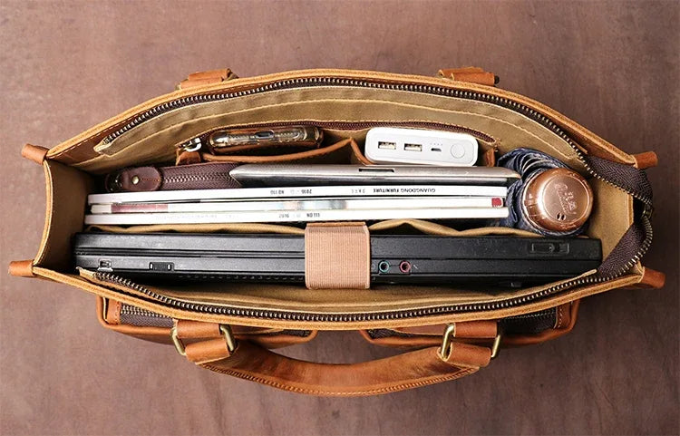 Ambler | Vintage Messenger Briefcase — view 9