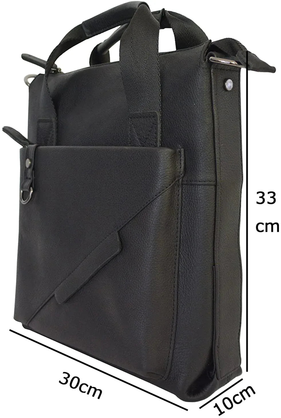 Cityline | Men's Black Crossbody Bag — view 3