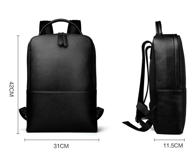 Slate | Slim Black Backpack — view 7