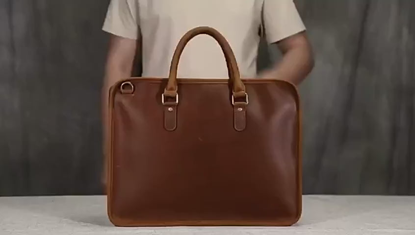 OC-PDP 764969768c1c | Henley | Vintage Laptop Briefcase | video